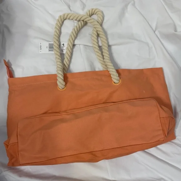 NWT Honolua Wahine - Billabong “Honolua Hawaii” Guava Colored Tote Bag. One size - Picture 5 of 14